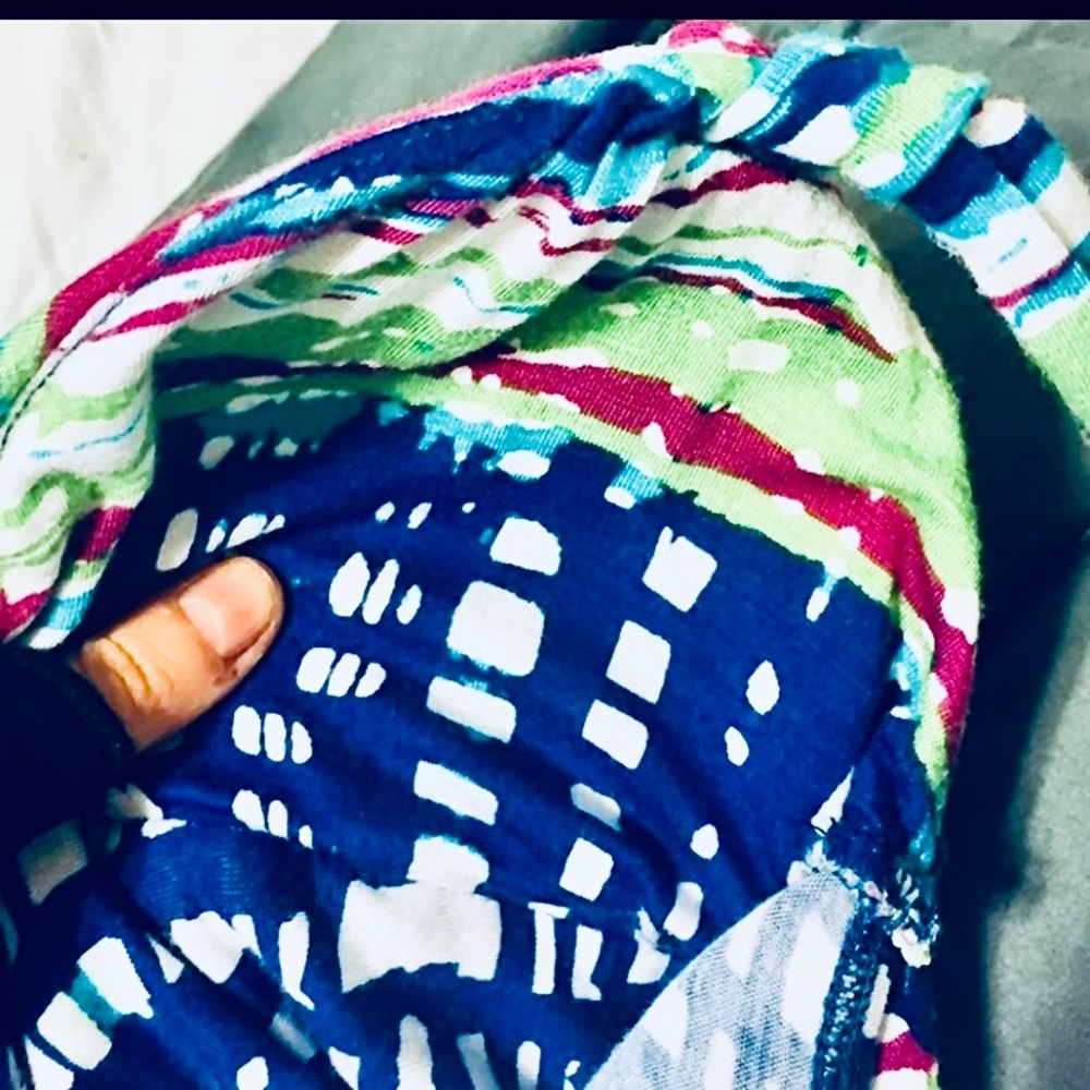 ❌SOLD❌ New Directions Petite Multi Colored Maxi Dress - Picture 10 of 11